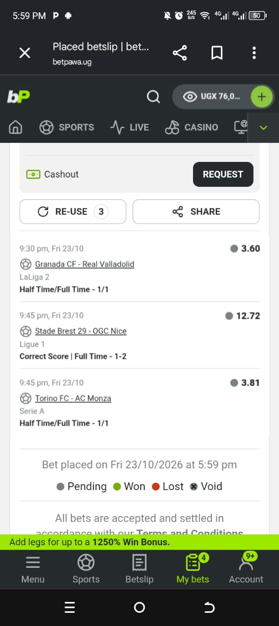 Pending Ticket